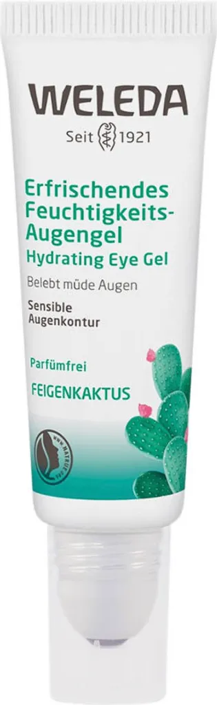 Weleda Cactus Gel Hydratant Yeux 10ml - Soin Fraîcheur Bio au Figue de Barbarie