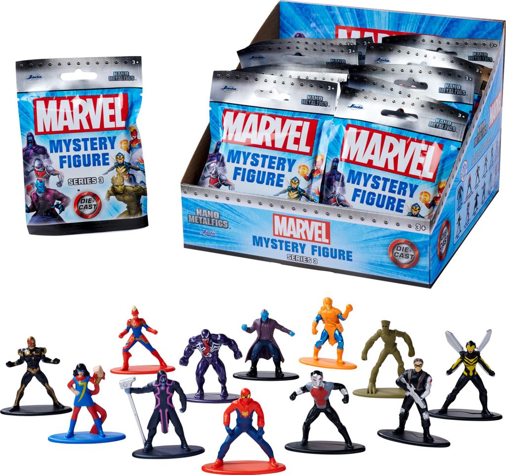 Marvel Blind Pack Nanofigs - Figura da collezione di 12 Immagine del prodotto 