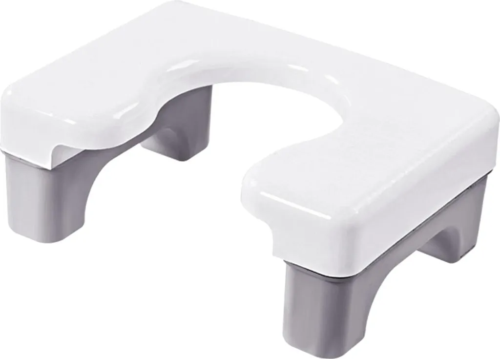 Tabouret de bain multifonctionnel gris version enfant antidérapant stable - 5