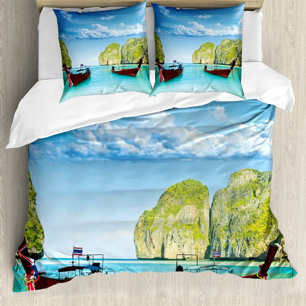 Recensione Copripiumino ABAKUHAUS 200x200 Maya Bay Thailandia