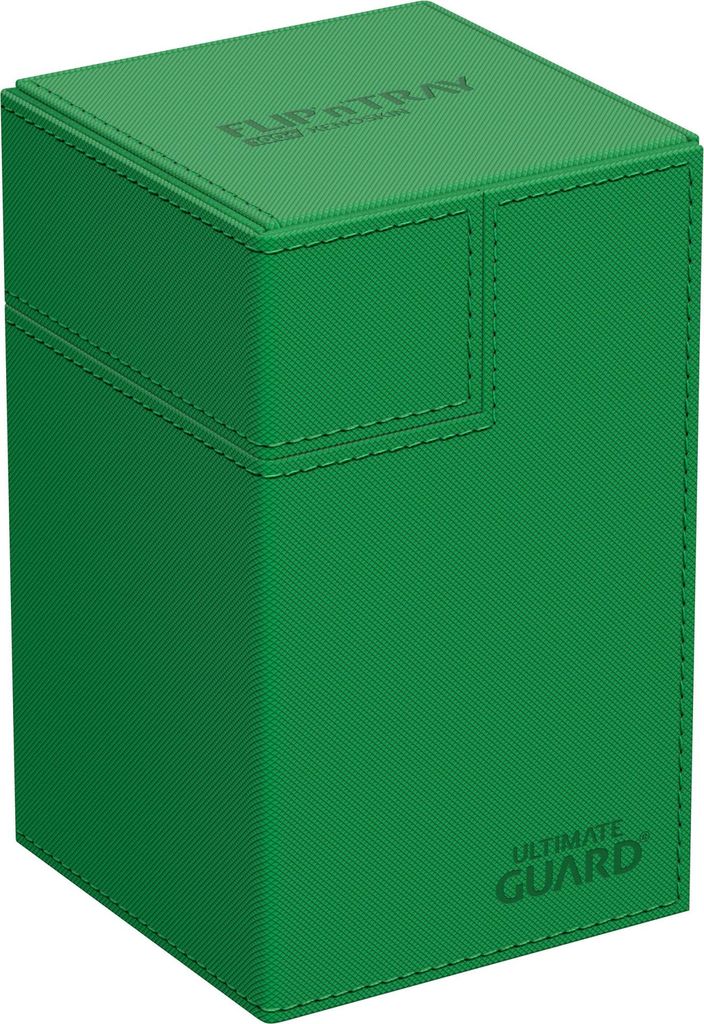 ULTIMATE GUARD Flip‘n‘Tray Xenoskin, Deck-Box, Grün