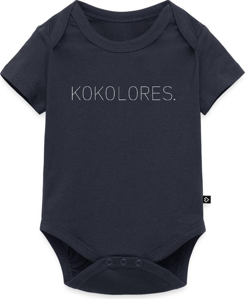 Spreadshirt Stromberg Kokolores Kurzarm Tages Baby Body, 62 (2-3 M.), Navy