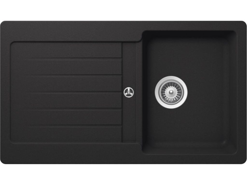 Schock Einbauspüle Typos D-100 A Onyx - Auflagespüle