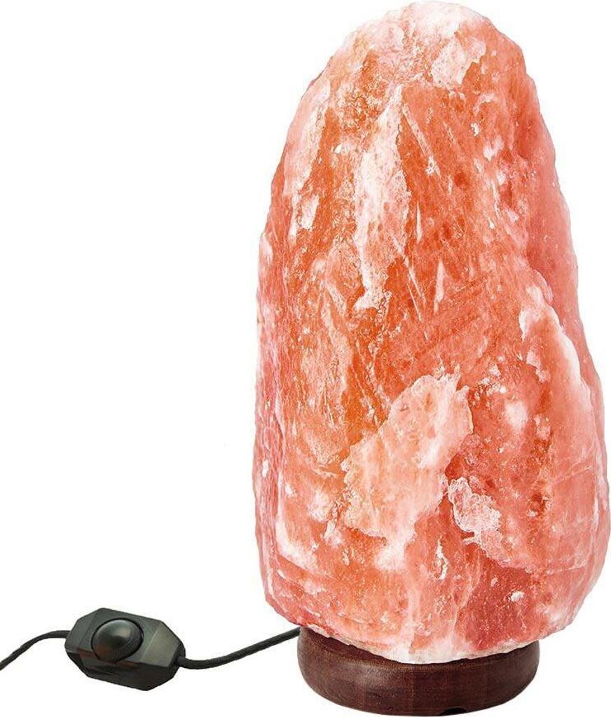 Handgefertigte Rosa LED Salzlampe Dekorationslampe, ca. 19 Produktbild 