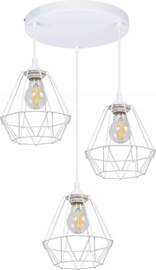 Plafonnier Diamant Design - Luminaire Suspendu pour Petit Espace Sombre