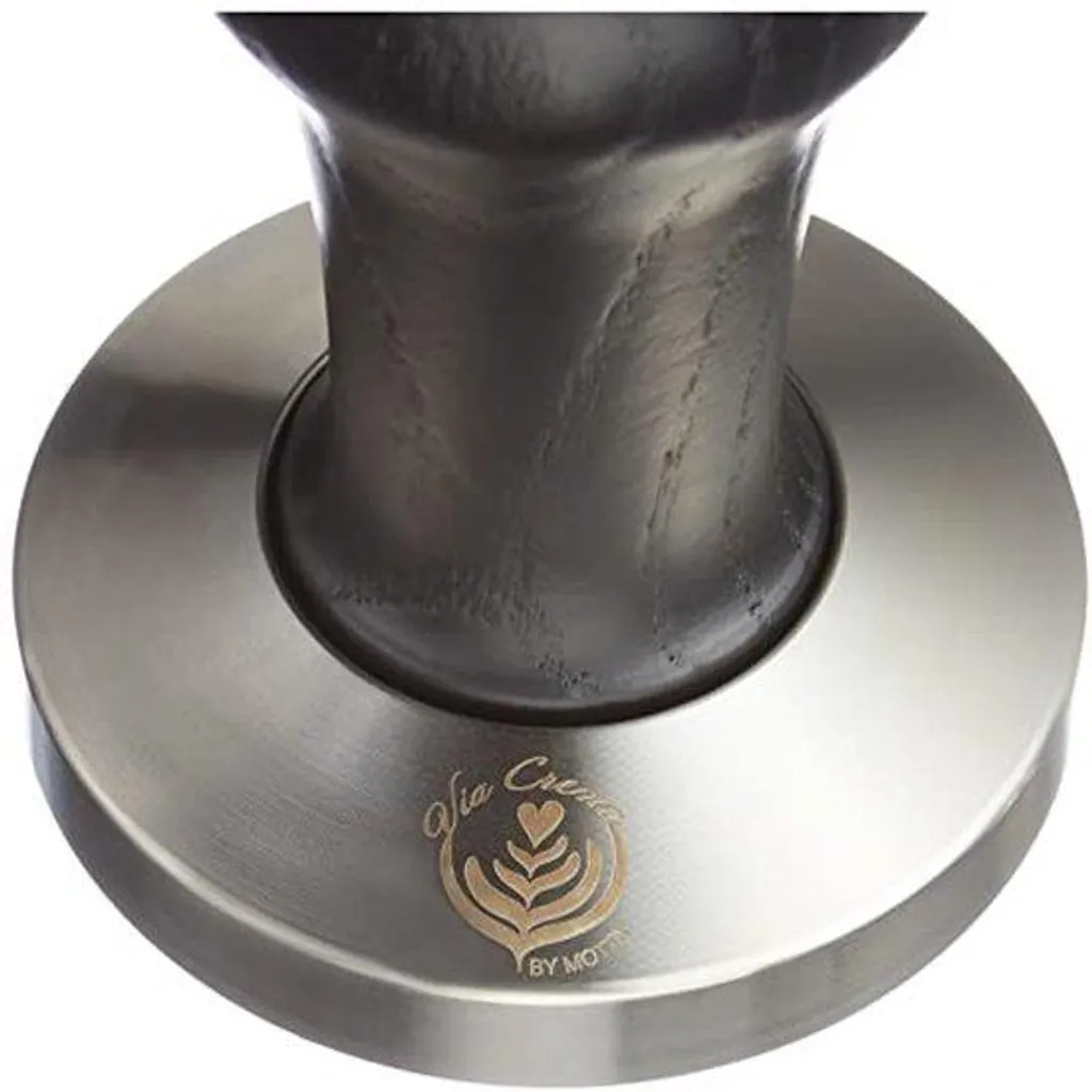 Tamper café 58 mm noir métallique compatible avec porte-filtre