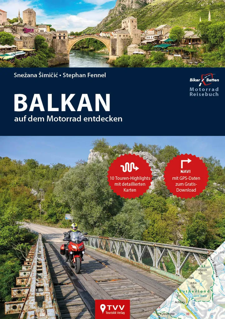 Guide de voyage moto Balkans : itinéraires détaillés et cartes Roadtrip