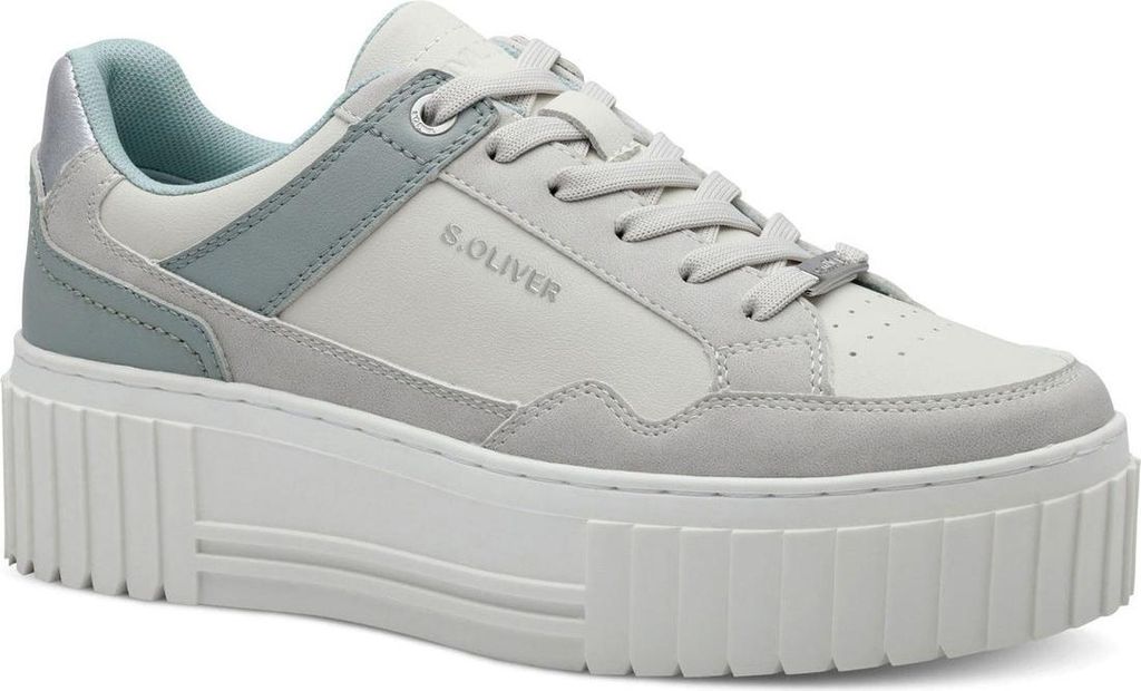 s.Oliver Damen Sneaker 5-23630-44 171 Farbe: Weiß Größe: 41