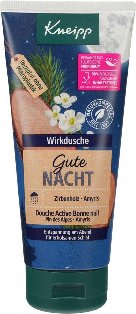 KNEIPP Wirkdusche Gute Nacht 200ml PZN 17442802 Produktbild 