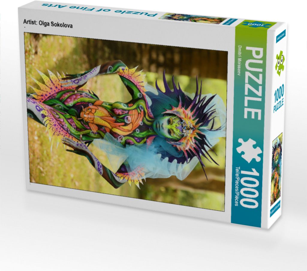CALVENDO Puzzle Artist: Olga Sokolova | 1000 Teile Lege-Größe 64x48cm Foto-Puzzle für glückliche Stunden