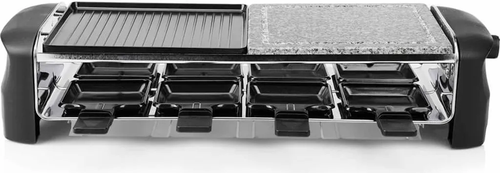 Princess 162820 Raclette Griglia in Pietra 1300W - Festa per 8 Persone