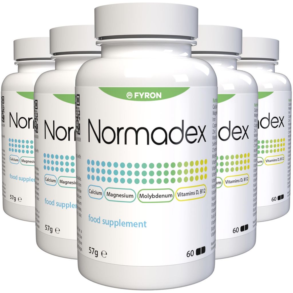 Normadex - 300 Kapseln (5x 60 Kapseln), 5er Pack