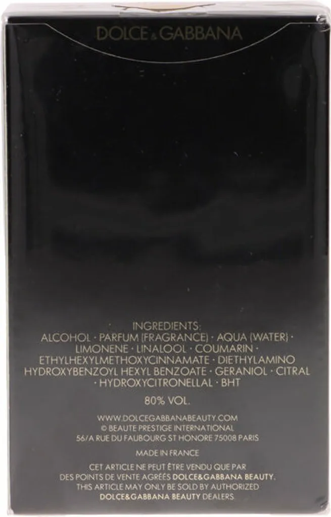 D&G The One Intense Men 50ml EDP Spray - Profumo Uomo Magnetico