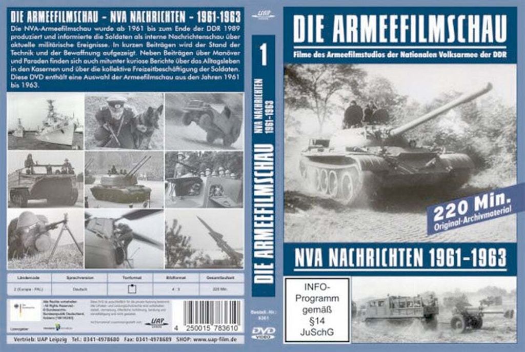 Die Armeefilmschau 1 - NVA Nachrichten 1961-1963
