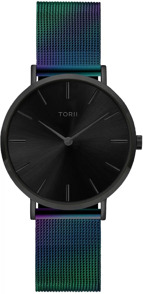 Montre Analogique Femme Minimaliste Noire - Design Classique et Tendance