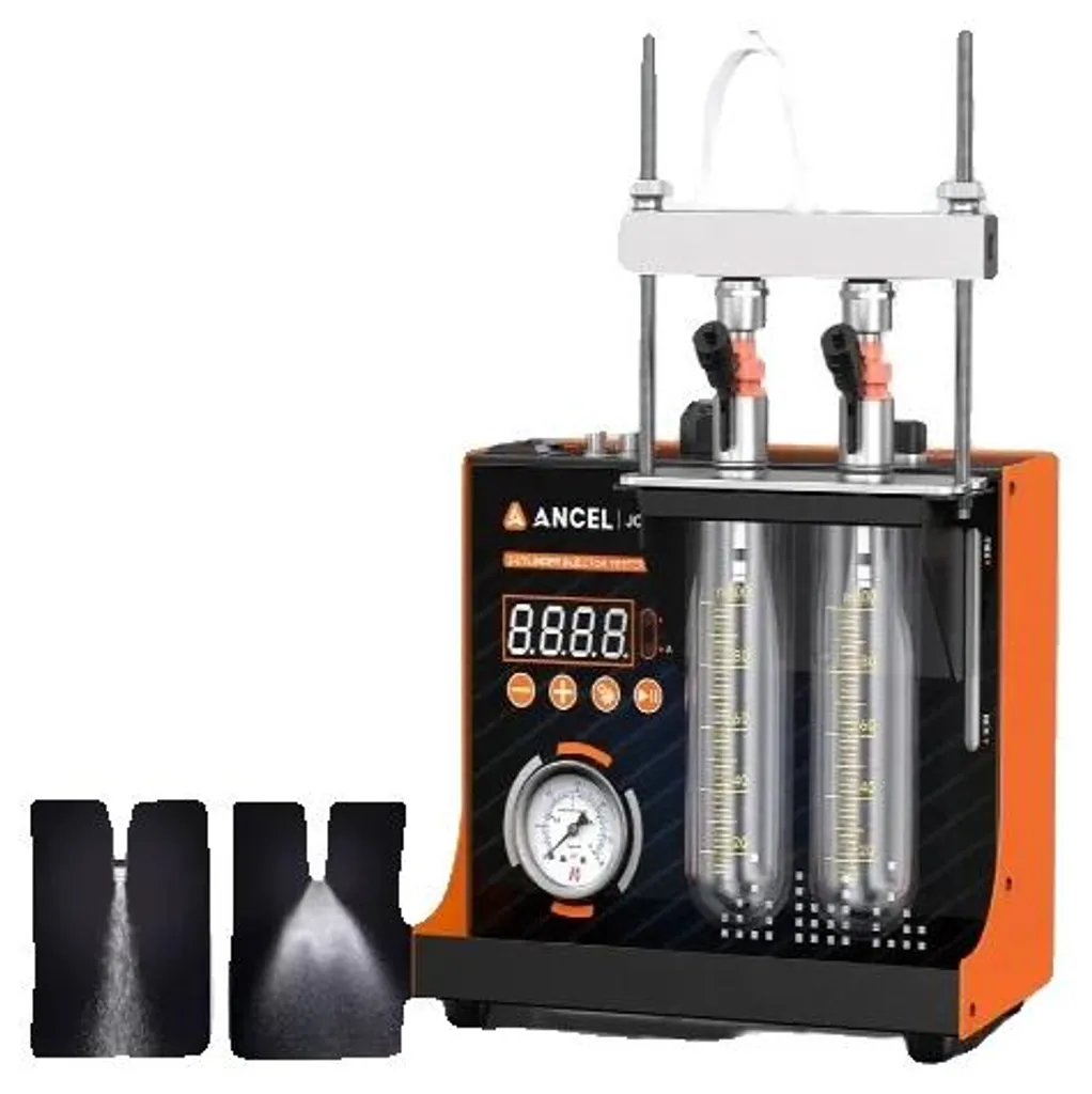 Réparer des injecteurs encrassés avec cette machine 12V à double canal