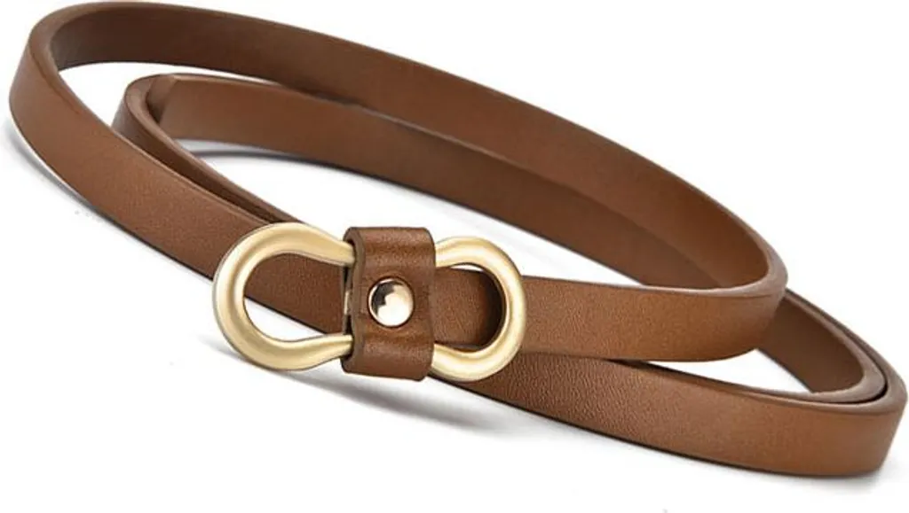 Cintura Elegante Marrone 105 cm | Accessorio Uomo Look Formale - 2