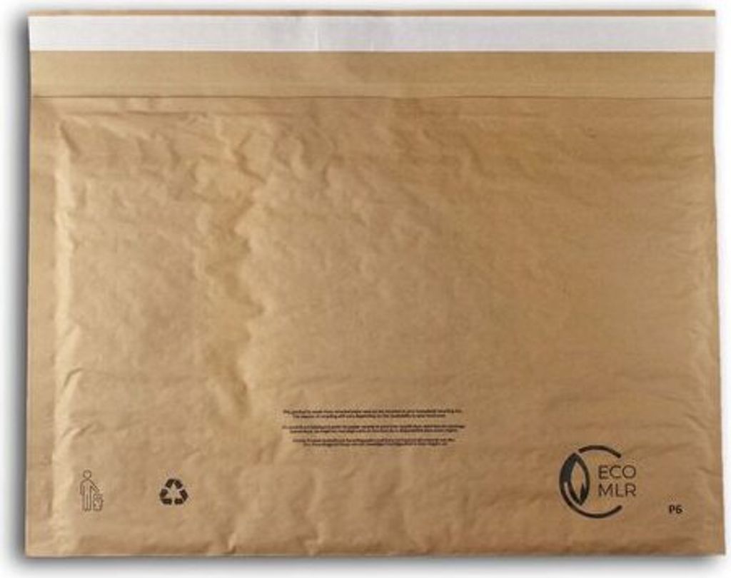 50x ecoMLR Papierpolstertaschen 495 x 345mm (A) | 470 x 335 mm (I) braun