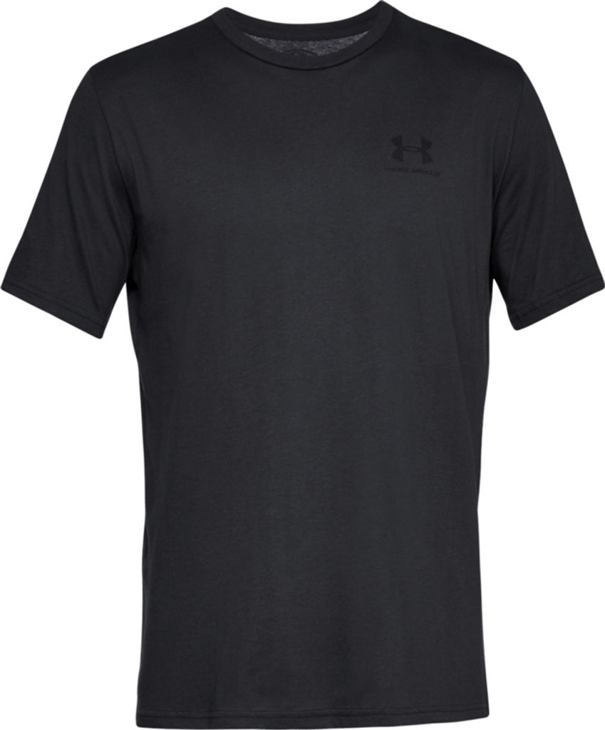UNDER ARMOUR Sportstyle Left Chest Trainingsshirt Herren 001 - black/black L/T