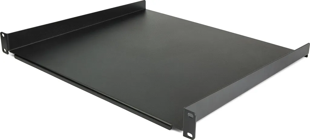 Plateau Rack 1U Fixe 40cm pour Armoire Informatique et Baie de Serveur