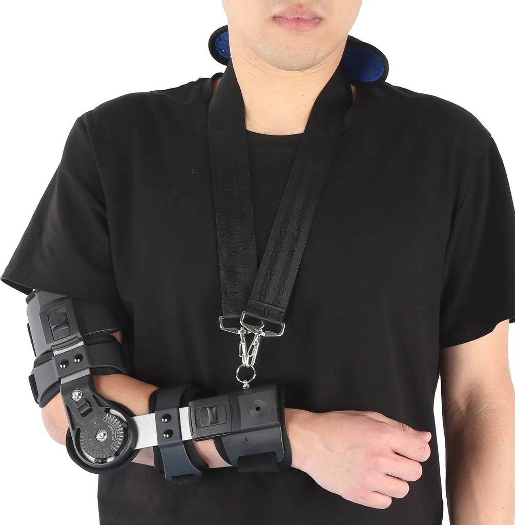 Support de fixation du coude médical avec harnais de protection ajustable - 7