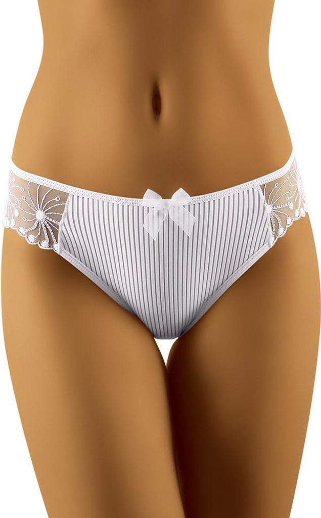 Wolbar Damen Midi-Slip WB63 , weiß, M