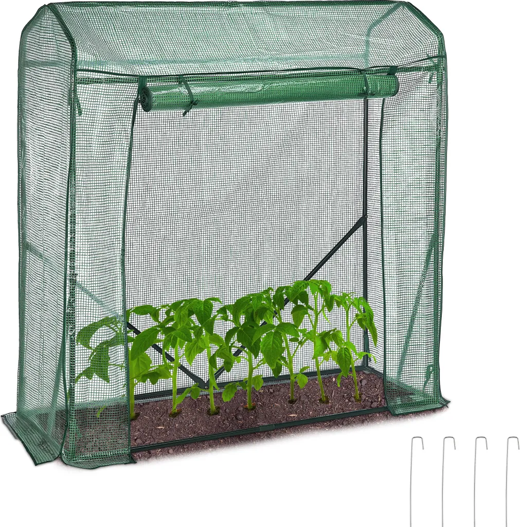Serre de Jardin pour Tomates avec Housse Translucide en Polyéthylène