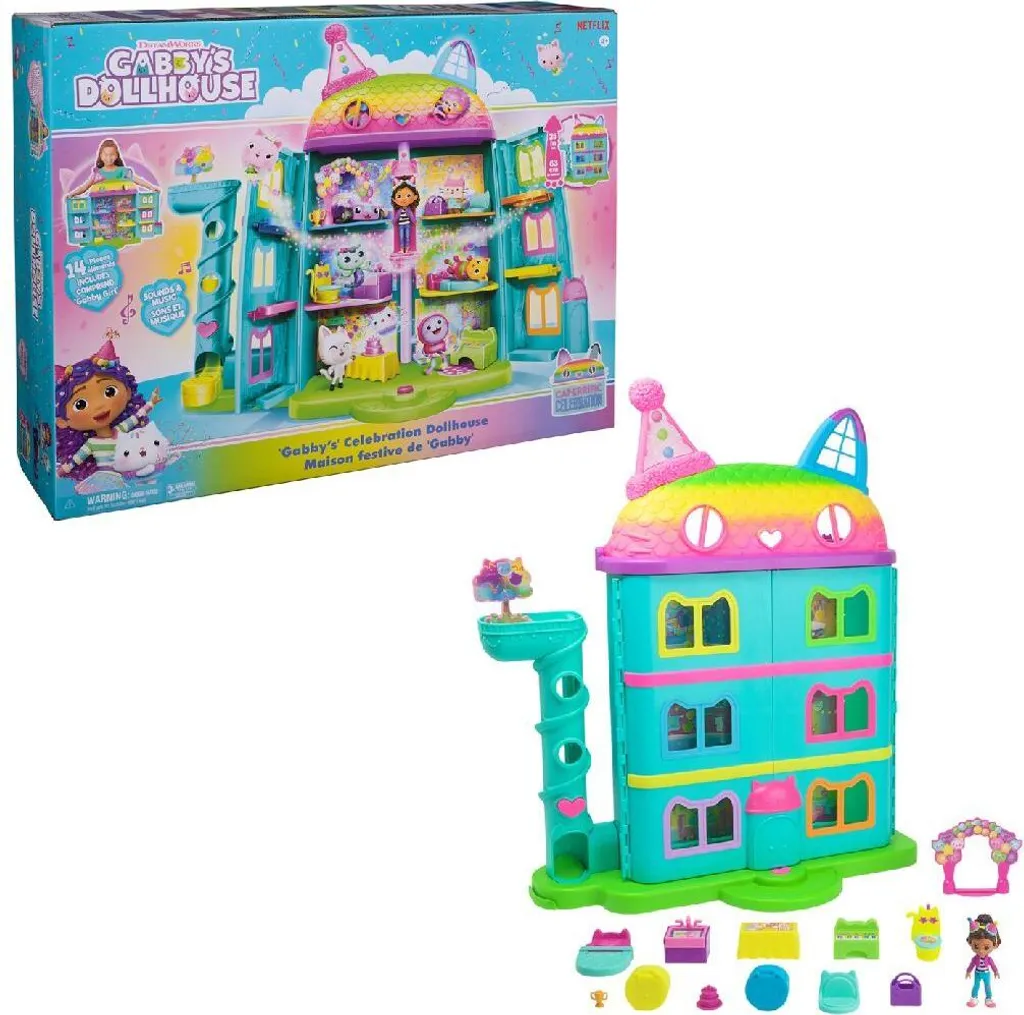 Maison de poupée sonore interactive Gabby Spin Master 6070742 - 9