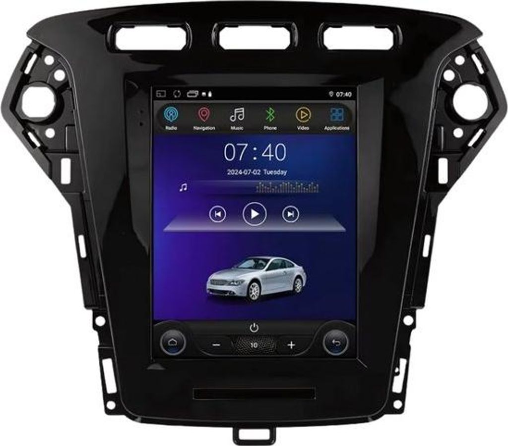 Autorádio s Bluetooth – CarPlay – Pro Ford Mondeo MK4 / Obrázek produktu 