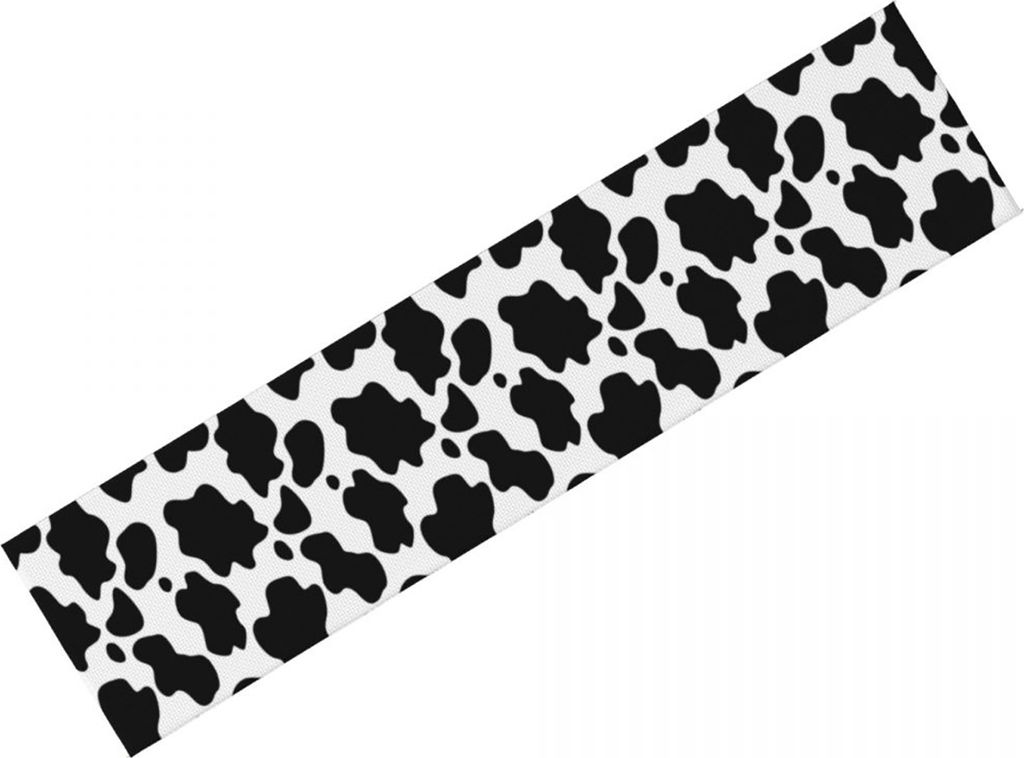 Tischläufer, kontrastfarben, Kuh-Druck, rechteckig, pflegeleicht, Tisch, Fleckenschutz, Bankette, Feiertags- und Party-Dekoration, Tischdecke