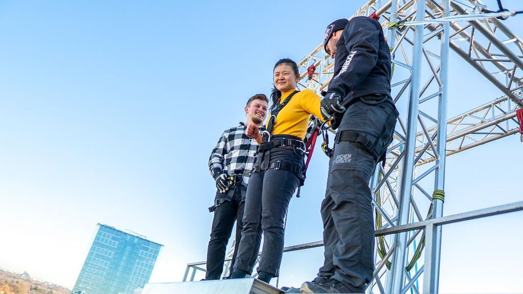 Jochen Schweizer House Running München; Erlebnis verschenken oder selbst erleben; Gutschein gültig für 1 Person Zuschauer möglich ()