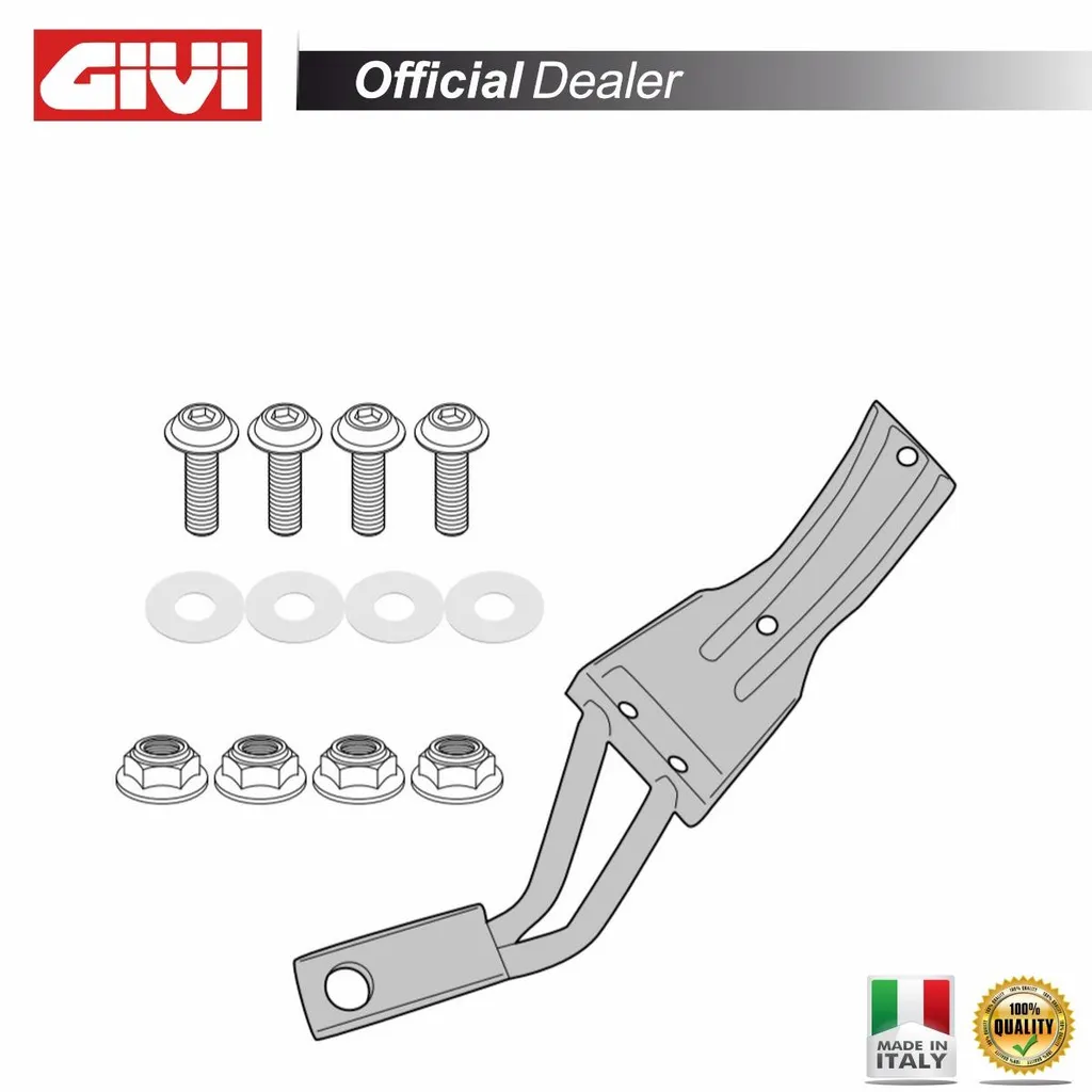 Support de montage pare-brise GIVI RM02 pour Honda X-Adv 750 noir