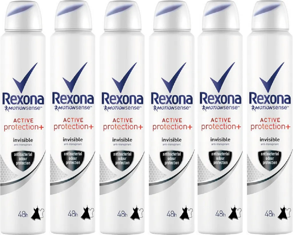 Rexona Advanced Active Protection+ Invisible 48H - Set 6 x 200ml