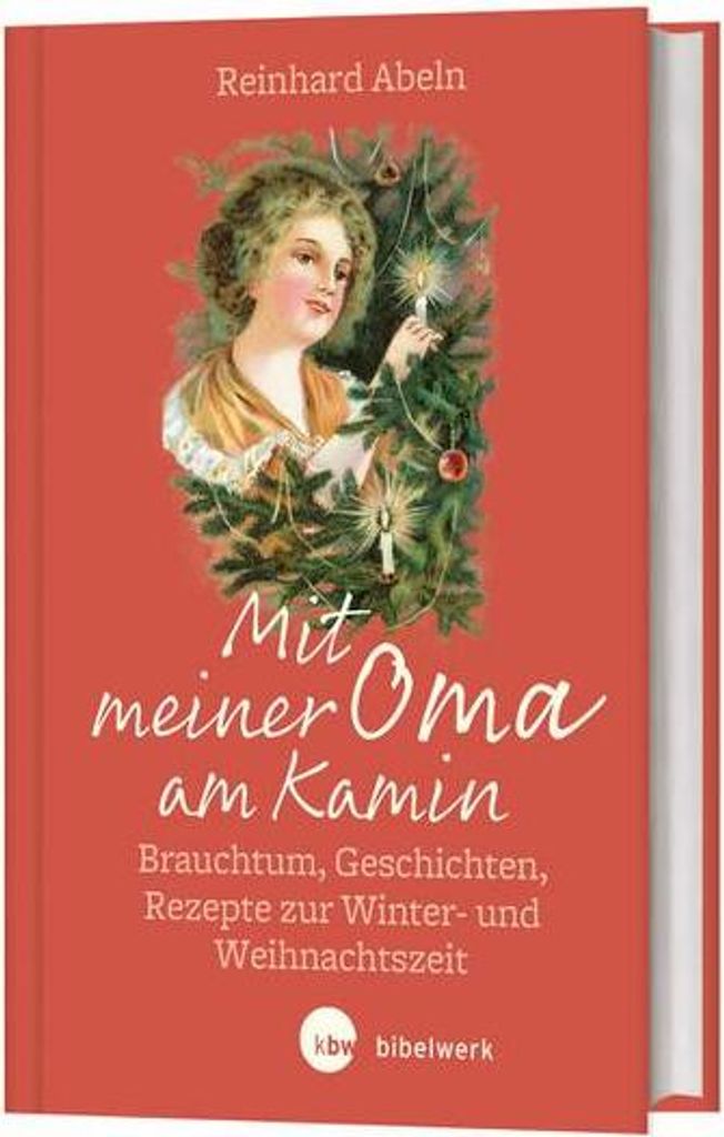 Mit meiner Oma am Kamin