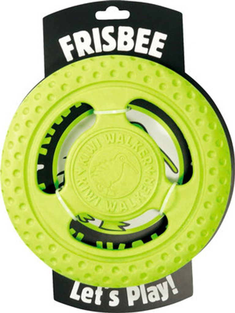 Hračka pes FRISBEE MAXI plov. z TPR zelená Kiwi Obrázek produktu 