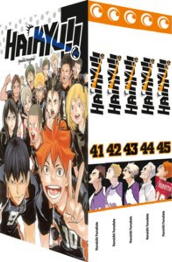 Haikyu!! Sammelbox 5 - Band 41-45 im Schuber Produktbild 