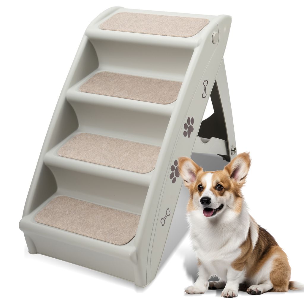 Hengda Escalier pour chiens Rampe pour chiens 4 marches Image du produit 