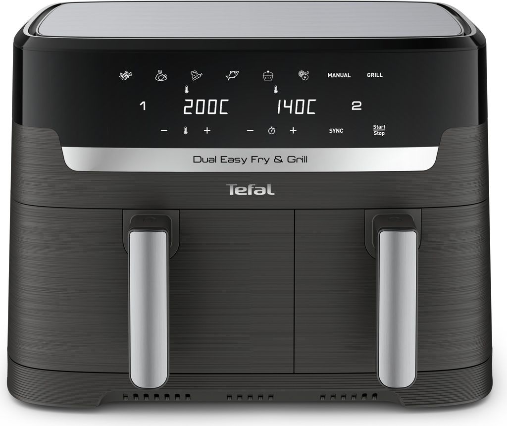 Tefal Dual Easy Fry & Grill EY905B, Frytkownica na gorące Zdjęcie produktu 