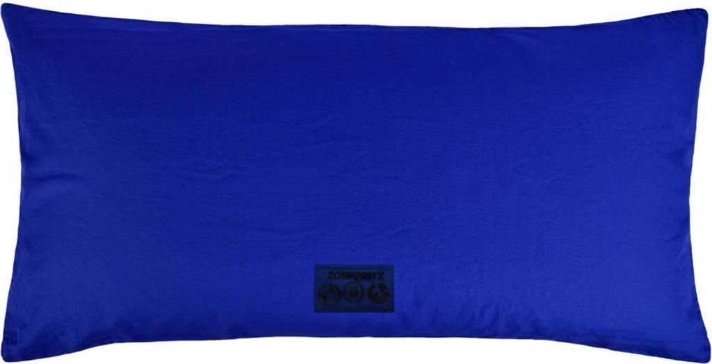 Zoeppritz Perkal-Kissenbezug Easy Farbe royal blue Größe 40x80