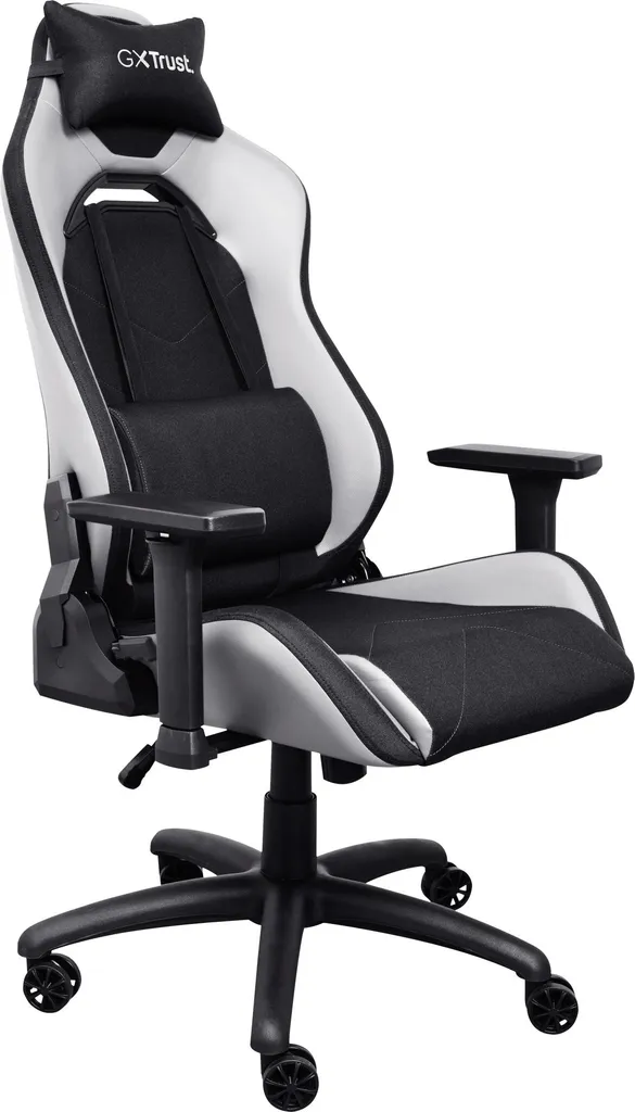 Chaise Gaming Trust GXT 714W Ruya Blanche - Siège Ergonomique Premium