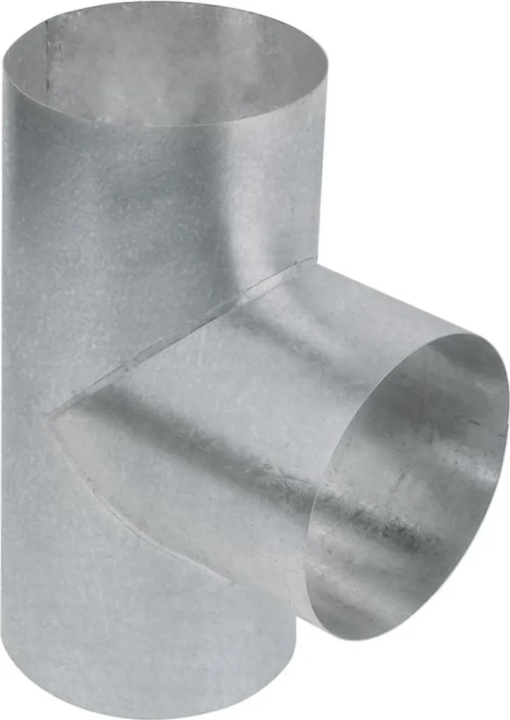 Tee 90° Ø 125 mm per Impianti VMC e Aspirazione - Alta Efficienza