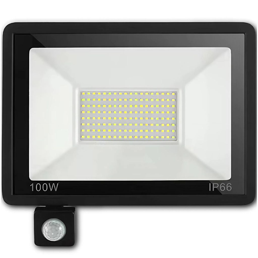 Halogen Led 100W Wodoodporny Naświetlacz Z Czujnikiem Ruchu Zdjęcie produktu 
