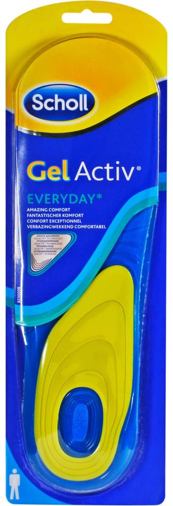 Scholl 26167 2 Scholl Herren Einlegesohlen Gel Activ Image du produit 