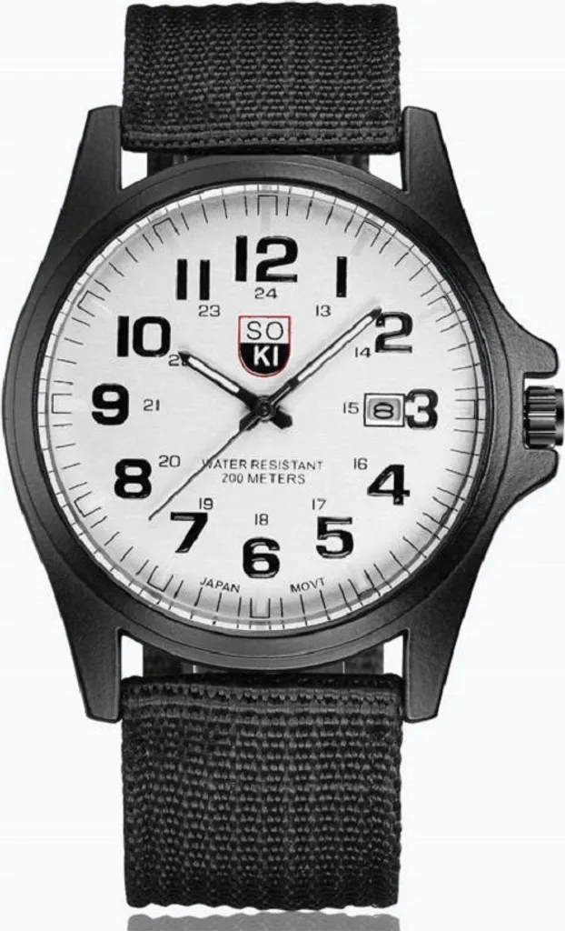 Montre Robin Noire KP14530 Idéale pour le Travail et Loisirs Sportifs