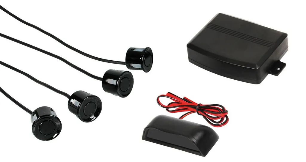 Setay W4 Kit 4 Capteurs de Stationnement sans Fil 12V avec Écran LCD