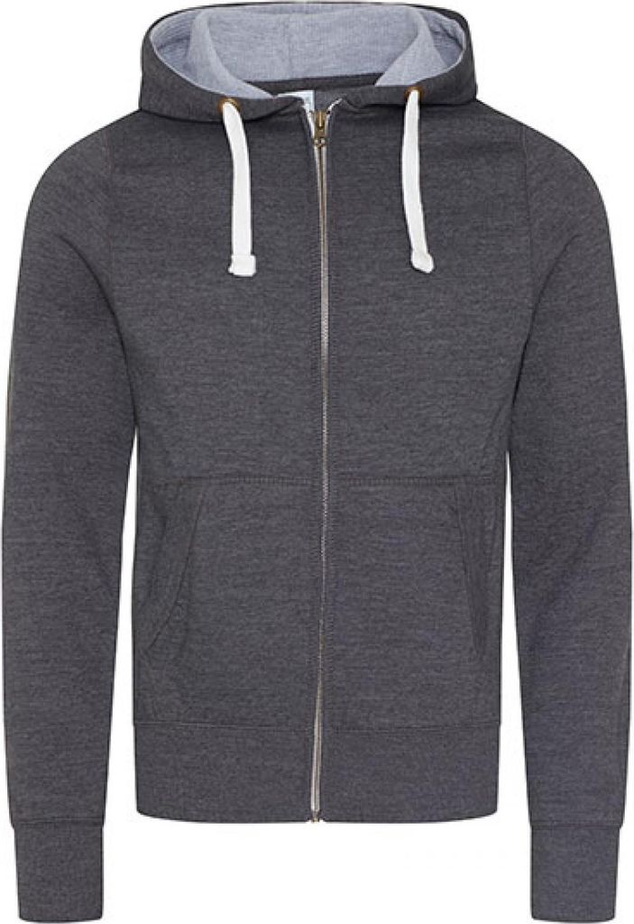 Just Hoods JH052 | Chunky Zoodie - Farbe: Charcoal (Heather) - Größe: S