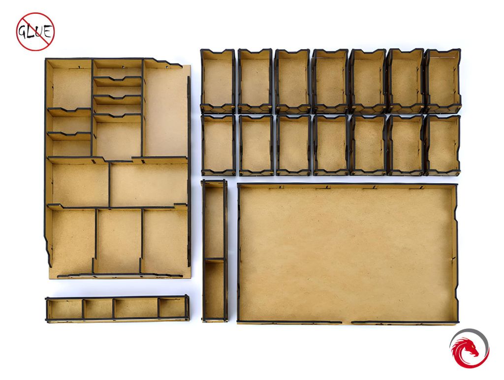 e-Raptor Sortiereinsatz passgenau für Gaia Project Box