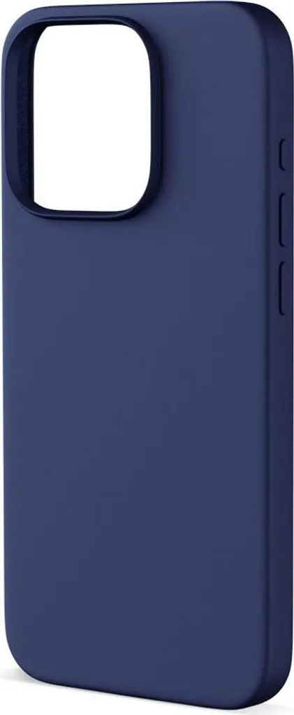 Coque Epico Mag silicone iPhone 15 Pro Max avec support MagSafe bleu