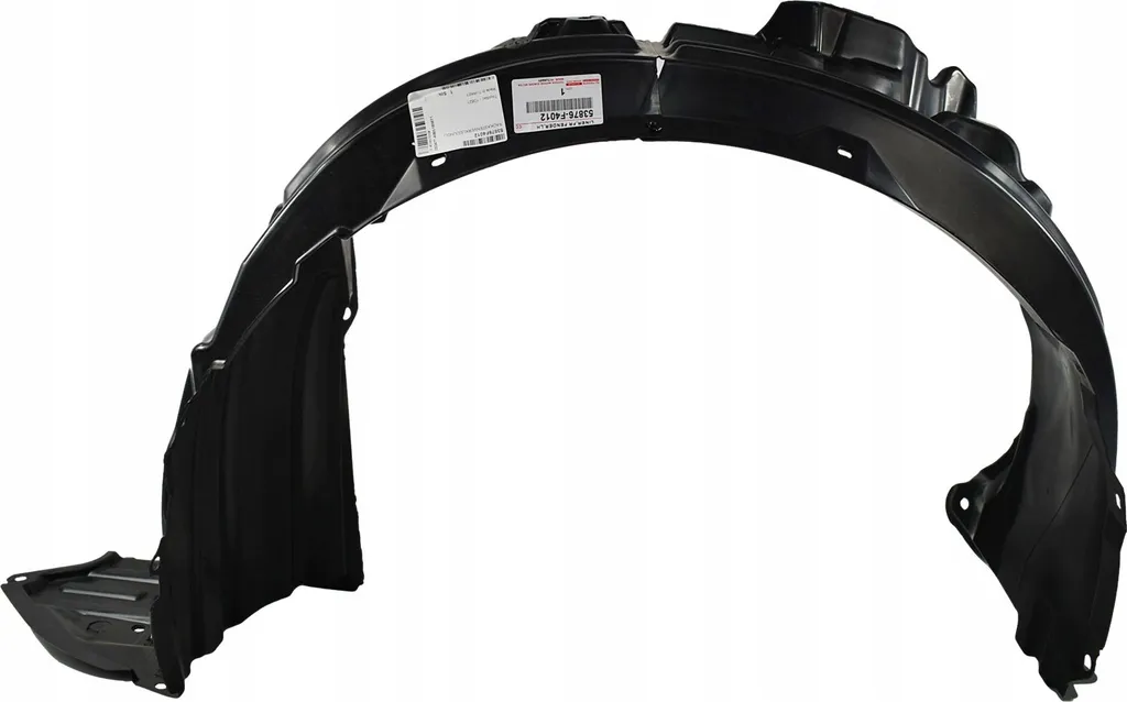 Garde-boue Toyota C-HR 53876-F4012 - Matériau OE haute résistance noir