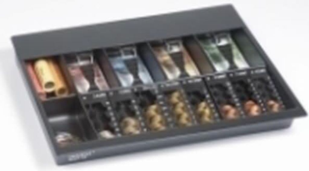 Kasse Minikord 8501 RE BxTxH 39,5x32,5x6,0 schwarz